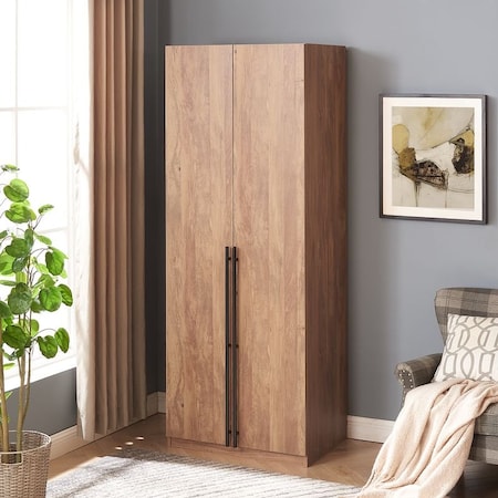 Manhattan Comfort Lee Wardrobe Closet 1.0 in Golden Brown WC001-GB